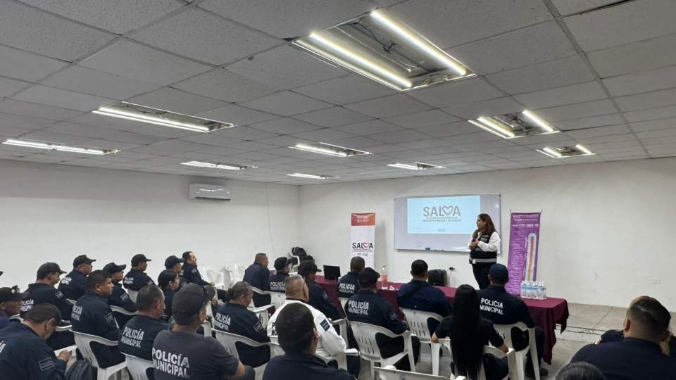 Gobierno de Sonora provee a policías municipales de herramientas para prevenir y atender la violencia familiar y de género